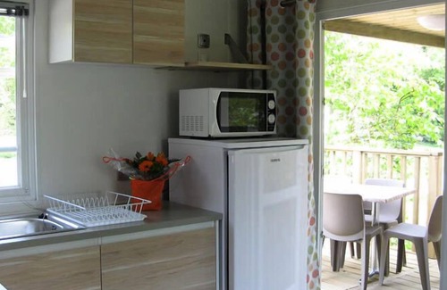 Chaille-les-Marais Casa | Camping l'Ile Cariot *** - Casa móvil 4 piezas 6 personas