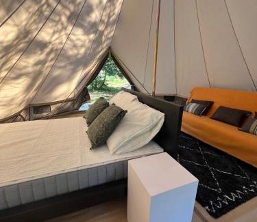 Carcans Otro | Camping la Kahute - Tente lodge au coeur de la forêt