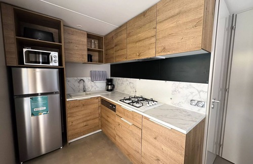 Audenge Casa | Camping Le Braou *** - Privilege Mobile Home 3 Rooms 4/6 People Air Conditioned + TV