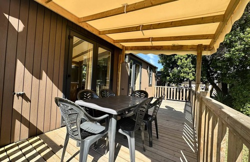 Audenge Casa | Camping Le Braou *** - Privilege Mobile Home 3 Rooms 4/6 People Air Conditioned + TV