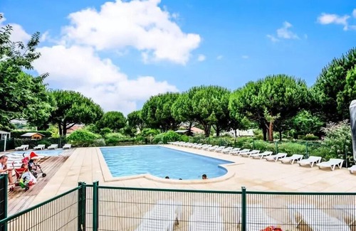 Audenge Casa | Camping Le Braou *** - Privilege Mobile Home 3 Rooms 4/6 People Air Conditioned + TV