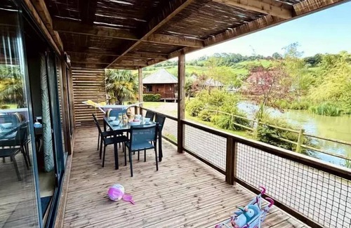 Hautot-sur-Mer Chalet De Esquí | Camping Le Marqueval**** - Chalet Columbia 3 rooms 4 people