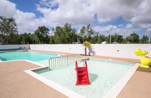 Puyravault Casa | Camping Le Merval ** - Casa móvil 3 habitaciones 4 Personas