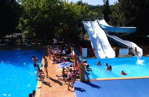 Saint-Crepin-et-Carlucet Casa | Camping Le Pigeonnier*** - Alouette 3-room mobile home 4/6 people