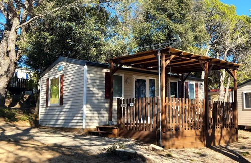 Fabrezan Casa | Camping Le Pinada *** - Mobil Home TULIPE - 2 bedrooms - 28 m2 4 people