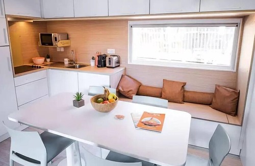 Messanges Chalet De Esquí | Camping Le Vieux Port ***** - casa móvil del espacio de 3 habitaciones 4/6 personas