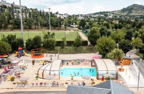 Severac-d'Aveyron Casa | Camping les Calquieres**** - Mobile home Funny 3 rooms 4 people