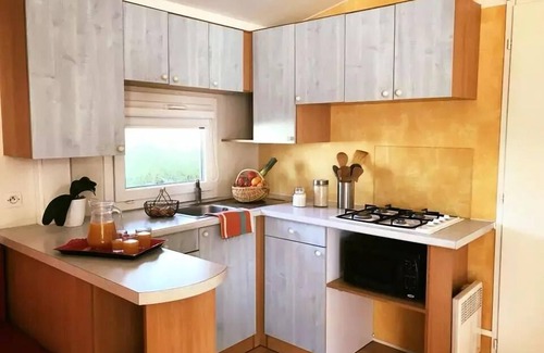 Saint-Nazaire Casa | Camping Les Fontaines *** - Casa móvil Olivier 3 Habitaciones 6 Personas
