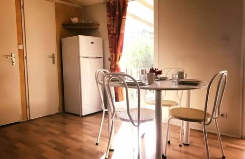 Saint-Nazaire Casa | Camping Les Fontaines *** - Casa móvil Olivier 3 Habitaciones 6 Personas