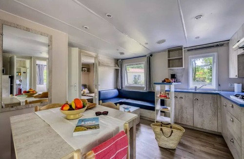 Saint-Sornin Casa | Camping Les Étangs Mina *** - Mobile Home Premium 4 habitaciones 8 personas