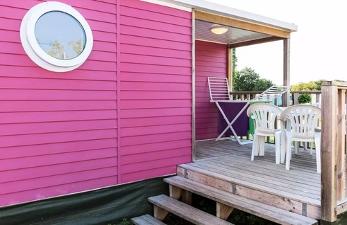 Plougasnou Casa | Camping maeva Respire Le Domaine de Mesqueau **** - Mobile Home SIMPLY O'hara 4 Rooms 6 People + TV