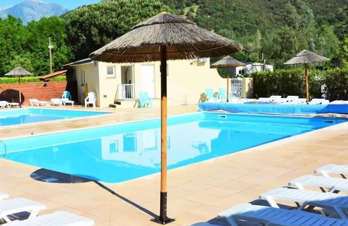 Arles-sur-Tech Casa | Camping Paradis le Vallespir*** - Mobile home Lys 4 rooms 8 people Air-conditioned