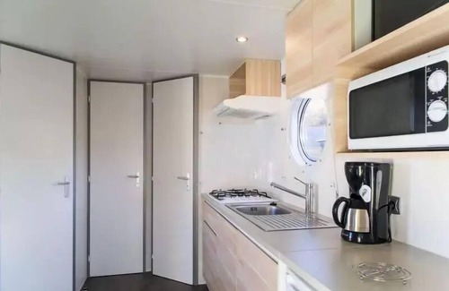 Arles-sur-Tech Casa | Camping Paradis le Vallespir*** - Mobile home Premium Primevère 3 rooms 4 people