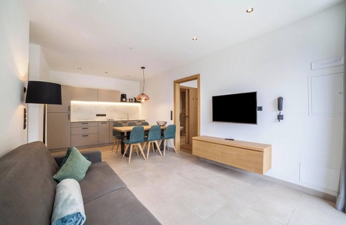 Saltusio Apartamento | Camping Passeier Apartamento Abendrot con vistas a la montaña, piscina, sauna, wifi, terraza y jardín
