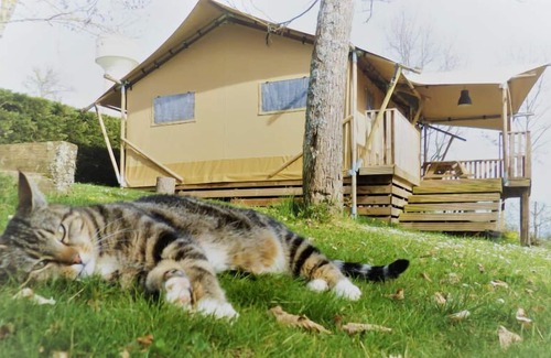 Cassagnabere-Tournas Casa | Acampar Pre Fixe **** - Chalet Charlay 3 habitaciones 5/7 personas