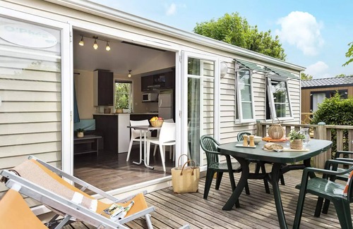 Ars-en-Re Casa | Camping Romanée Le Cormoran***** - 3-room Comfort mobile home for 4 people