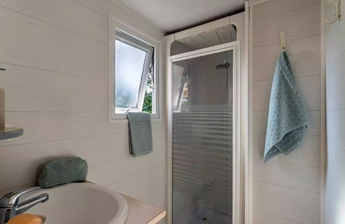Port-Manech Casa | Camping Côté Ô Port Manech **** - Classic Mobile Home 3 Rooms 4 People + TV