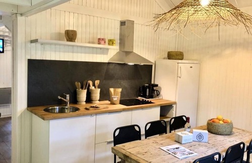 Biscarrosse Chalet De Esquí | Camping Slow Village Biscarrosse Lac*** - Cabane Tribu 5 rooms 8 people