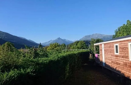 Ayzac-Ost Chalet De Esquí | Camping Soleil du Pibeste* - Mountain chalet - 1 bedroom = sheets + towels + cleaning for 2 people