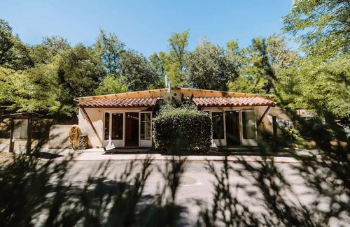 Cendras Casa | Camping Sunêlia La Clémentine **** - Chalet Prestige 13m² - 1 chambre - Terrasse couverte 8m² 3 personnes
