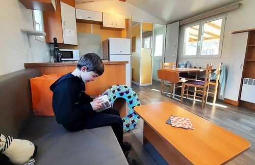 Bauduen Casa | Camping Tikayan Rives du Lac de Sainte Croix*** - Mobile home Colorado Eco 3 rooms 4/6 people Air-conditioned