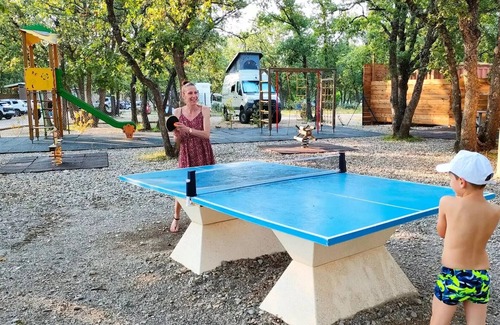Bauduen Casa | Camping Tikayan Rives du Lac de Sainte Croix*** - Mobile home Tennessy with jacuzzi 2 rooms 2 people Air-conditioned