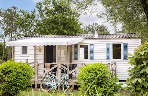 Nesles-la-Vallee Casa | CampingLe Grand Paris**** - Comfort mobile home 3 rooms 4 people