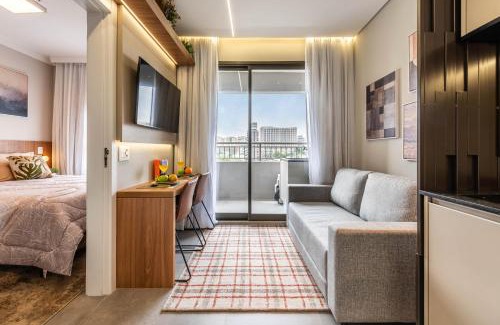 Campo Belo Apartamento | Campo Belo Novissímo, Wifi, Academia, Aeroporto