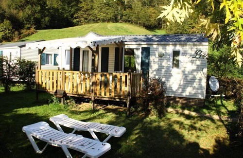 Montels Casa | Camping L'Arize **** - Casa móvil Louisiana 3 habitaciones 5 Personas