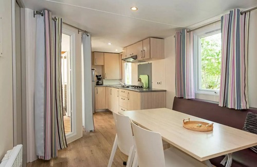 Saint-Antonin Noble Val Casa | Camping Les 3 Cantons **** - Casa móvil Midi Pirineos 4 habitaciones 6 personas