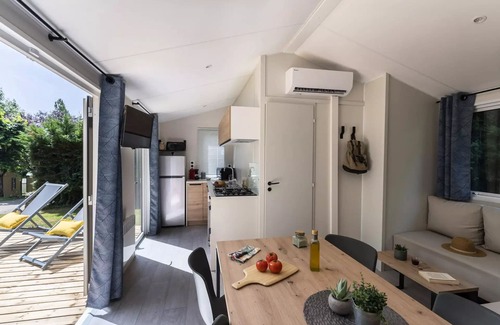 Saint-Cast-le-Guildo Casa | Campsite Le Chatelet***** - Premium 3-room mobile home for 4 people - sea view