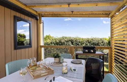 Saint-Cast-le-Guildo Casa | Campsite Le Chatelet***** - Premium 3-room mobile home for 4 people - sea view