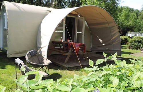 Illiers-Combray Casa | Camping Le Bois Fleuri *** - Coco dulce 3 habitaciones 4 personas