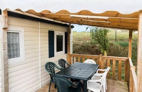Albaron Casa | Campsite Le Crin Blanc *** - Mobile Home Classic 4 Rooms 6 People Air Conditioned