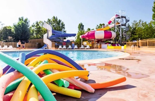 Cadenet Casa | Campsite Le Val de Durance **** - Mobile home Comfort 4 rooms 6 people air-conditioned