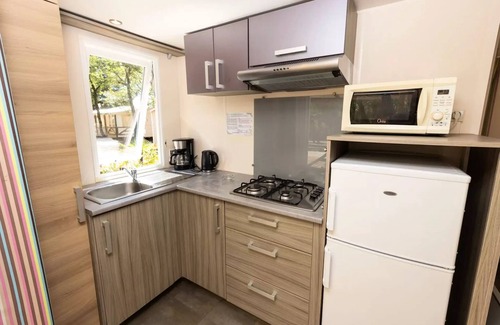 Crayssac Casa | Campsite Les Reflets du Quercy **** - Mobil home Comfort Compact - 2 bedrooms 4 people