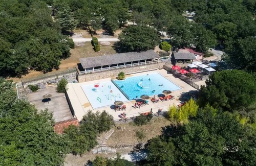 Crayssac Casa | Campsite Les Reflets du Quercy **** - Mobil home Comfort Compact - 2 bedrooms 4 people
