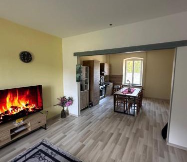 Granges-Aumontzey Apartamento | CAN appart spacieux avec grand jardin et terrasse 1 à 8 pers