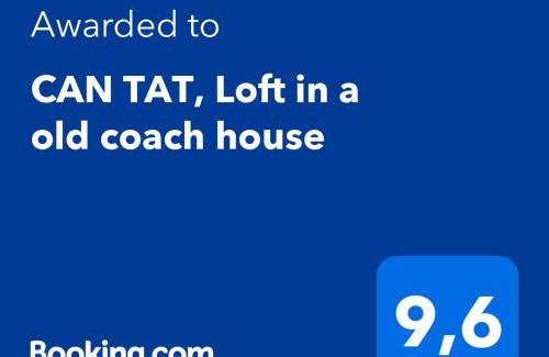 Sant Jordi Desvalls Apartamento | CAN TAT, Loft in a old coach house