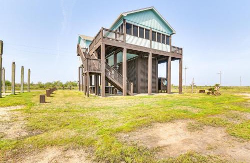 Port Bolivar Casa | Canal-Front Coastal Getaway in Gilchrist with Deck