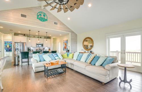 Port Bolivar Casa | Canal-Front Coastal Getaway in Gilchrist with Deck