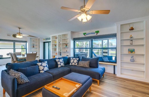 Fort Myers Casa | Canal-Front Gem with Hot Tub, Foosball in Cape Coral