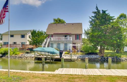 Ocean City Casa | Canal-Front Getaway with Deck and Dock in Ocean City