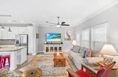Butler Beach Casa | Canal Front Home! Walk to Beach, Porch, Fishing
