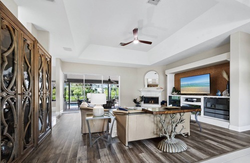 Laurel Casa | Canal-Front Luxury | Heated Saltwater Pool/Spa | Fishing Dock | Near the Beach!