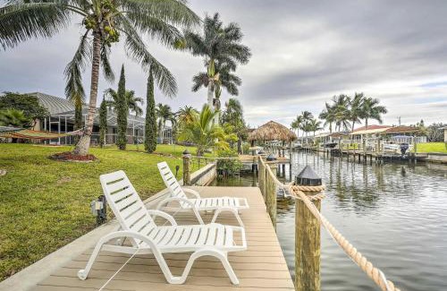 Caloosahatchee Casa | Canalfront Cape Coral Home with Private Dock!