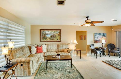 Caloosahatchee Casa | Canalfront Home with Private Dock in Cape Coral