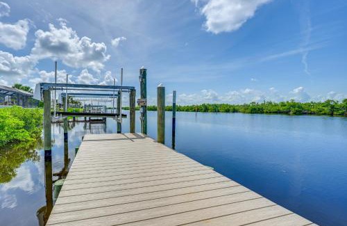 Port Charlotte Casa | Canalfront Port Charlotte Getaway with Boat Dock!