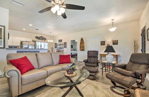 Indian Waters Casa | Canalside Crystal River Home with Dock and Kayaks