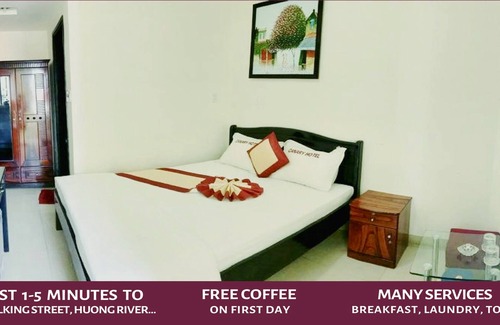 Hue City Centre Hotel | Canary Hotel - Habitaciones "más baratas" en el centro de la ciudad de Hue - "Fácil de caminar" para visitar